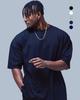 Beleumaneopaeleol [2Pack] Basic Cutout Oversized Short Sleeve T-Shirt 5 Colors