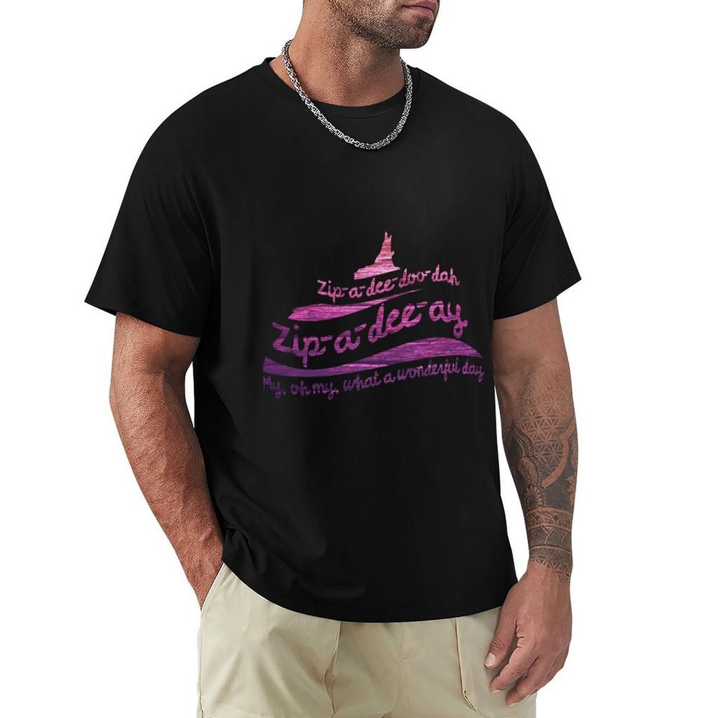 ZipADeeDooDah Sticker TShirt Street Style Casual Tee Shirt