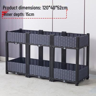 HC Balcony Double-Layer Vegetable Planter