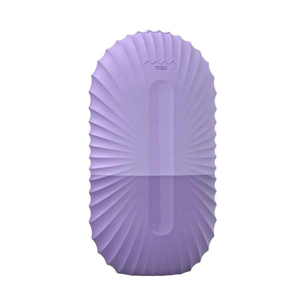 (Purple) Ice Mold for Face, Reusable Cooling Silicone Ice Cube Roller, Silicone Ice Roller Skincare Tool, Massage Face Roller Brighten Skin