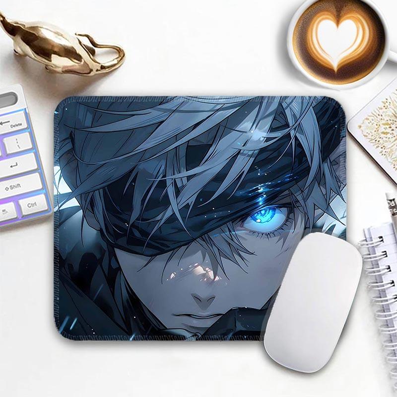 

Ігровий килимок для миші Satoru Gojo Jujutsu Kaisen, стандартний, маленький, для подорожей, нековзкий, офісний 30x25cm