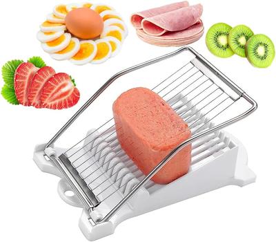Stainless Steel Luncheon Meat Egg Cutter Kitchen Gadget Food Banana Cheese Slicer Multi Function Household Kitchen Cutting Tool
