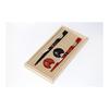 Wajima-nuri Chopsticks Set for Couples, "Yoimachi Moon" with "Karasakura" Chopstick Rests, Paulownia Wood Box, Made In Japan, Issou Wooden