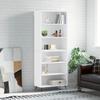 VidaXL Buffet White 69.5x32.5x180 Cm Engineered Wood 3189541