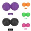 Yoga TPR Fascia Foot Massage Balls - Relaxation Fitness Balls, Double & Single Options