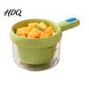 Kitchen Strainer with Handle Drain Basket And Fork Double-layer Separation Design Non-slip