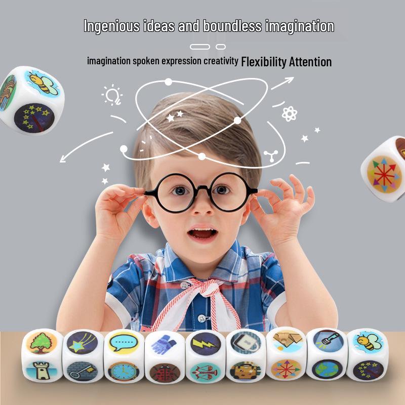 Story Dice: Educational Game To Boost Creativity and Logical Thinking for Kids