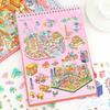 5.0 City Series Landscaping Stickers Book Scrapbooking Material DIY Handbook Stickers  Kids