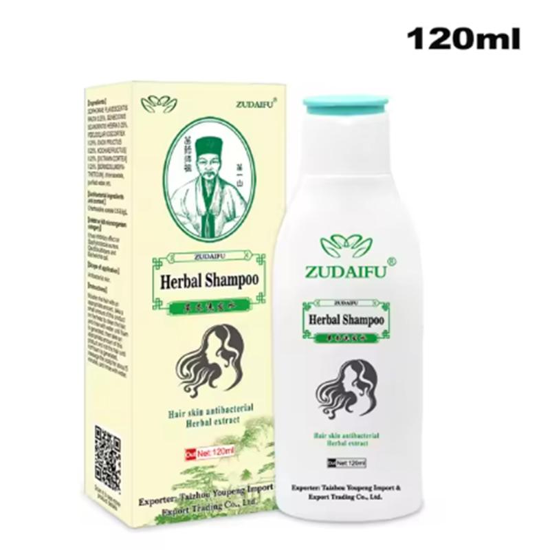 

Zudaifu Herbal Shampoo Anti-Dandruff Hair Care Depth Cleanling Scalp Hair Repair Hair Antibacterial Helps for Scalp 1 Piece(120ml)