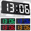 Neueste Digitale Uhr LED Wecker Schlafzimmer Elektronische Desktop Uhr Mit Temperatur Display Einstellbare Helligkeit 12/24 Stunden