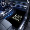 DAF pattern  Black Car Floor Mats Full Coverage All-Season Car Mats, XPE Non-Slip And Wear-Resistant Mats Suitable for SUV Interiors, Textured Car Car