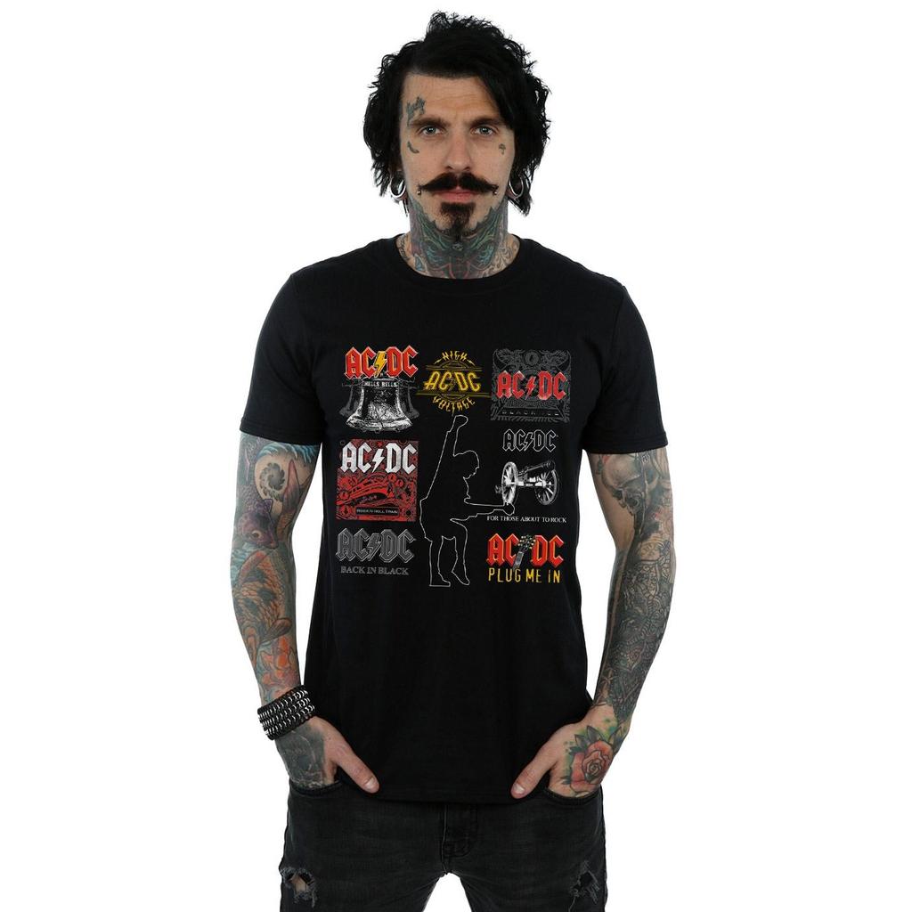 AC/DC Mens Art Collection T-Shirt