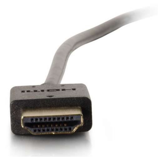 Câble HDMI - C2G - 0,6 m - Mâle-Mâle - 10,2 Gbit/s - Compatibilité 3D - Noir
