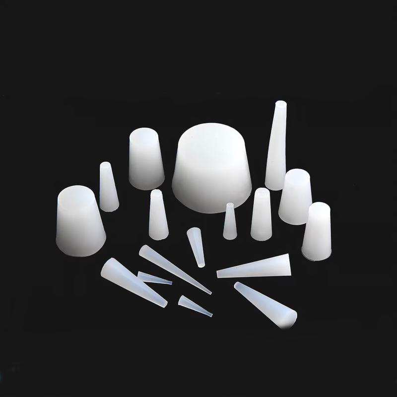 Silicone Cone Plugs Tapered Stopper Powder Coating Masking Plug High Temp Oxidation Sealing Hole Plug