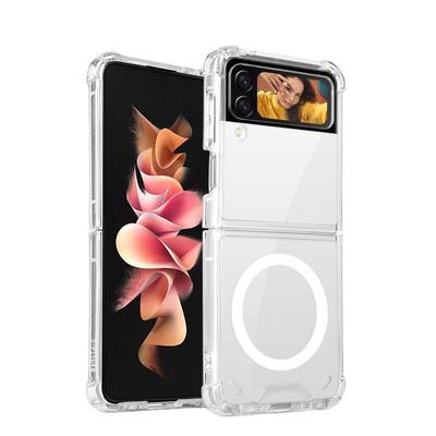 Samsung Z Flip7 Acrylic Magnetic Case - Drop-Proof Galaxy Z Fold6 Protective Shell