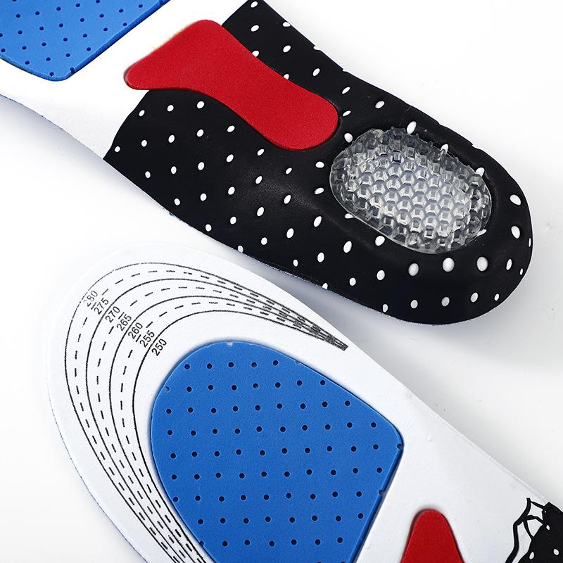 Men's Breathable Silicone Latex Shock-Absorbing Anti-Odor Basketball Running Shoes