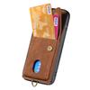 Retro Multi Functional Vertical Card Solt Wallet Leather Case For iPhone 17 Pro Max 16 Plus 15 14 13 12 11 17air Strap Bag Cover