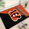Custom Name Rug Bengals Team Logo Artwork Area Rug Suitable for Indoor And Outdoor,Carpets for Homes, Offices,Living Rooms,Home Decor,Christmas Gift