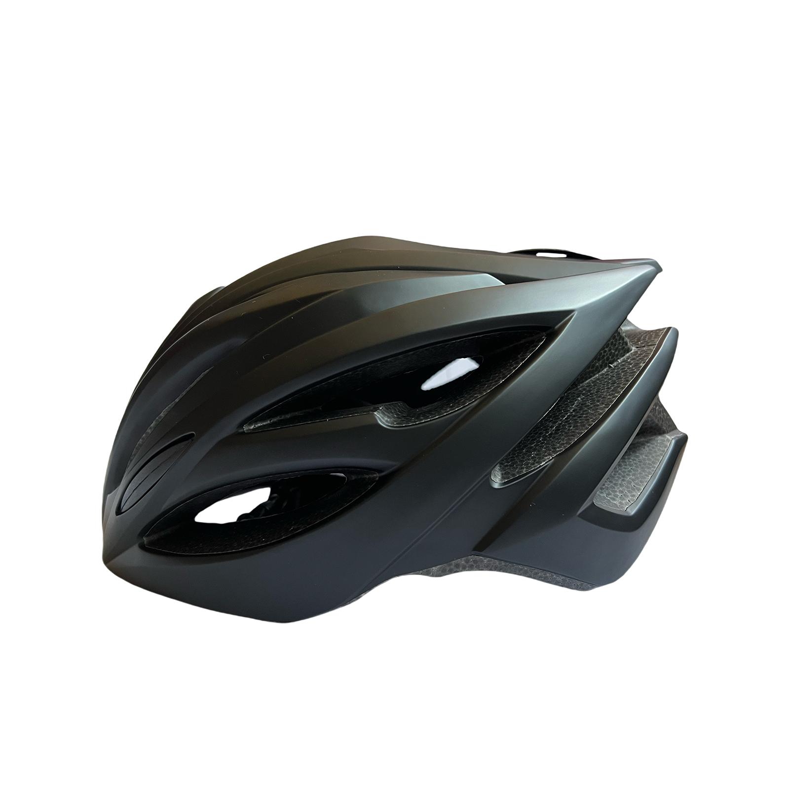 

Bike Helmet Adult One Size Adjustable 52 61CM Lightweight Comfortable for Commuting Skateboarding Road Cycling Black