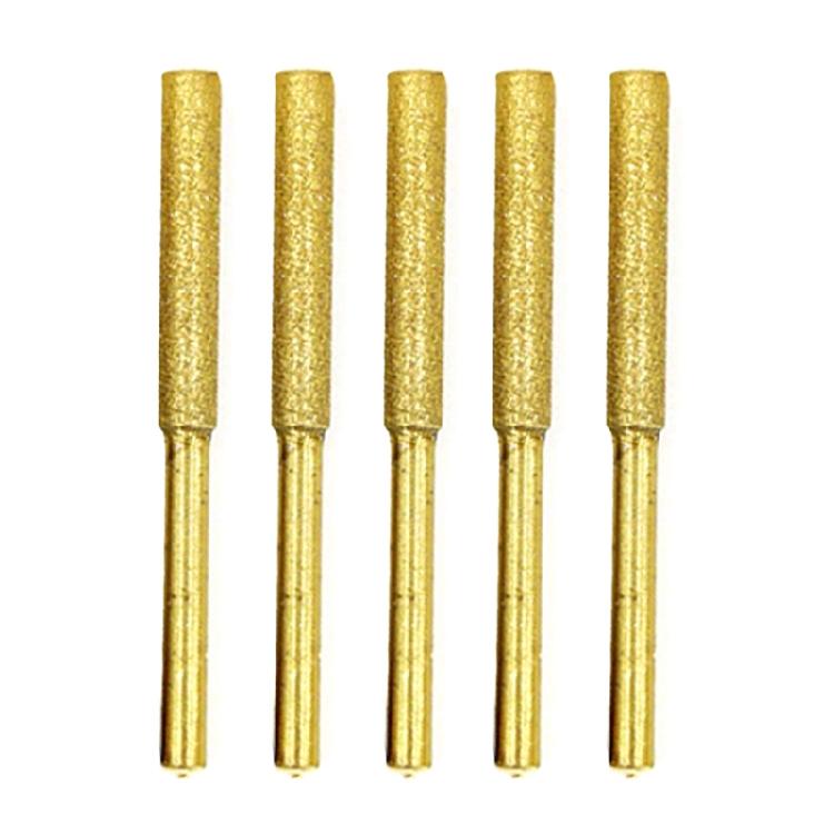

Coated Diamond Cylindrical Grinding for Head 30-4-4.8-5.5 Mm 5 Pcs 3x4mm