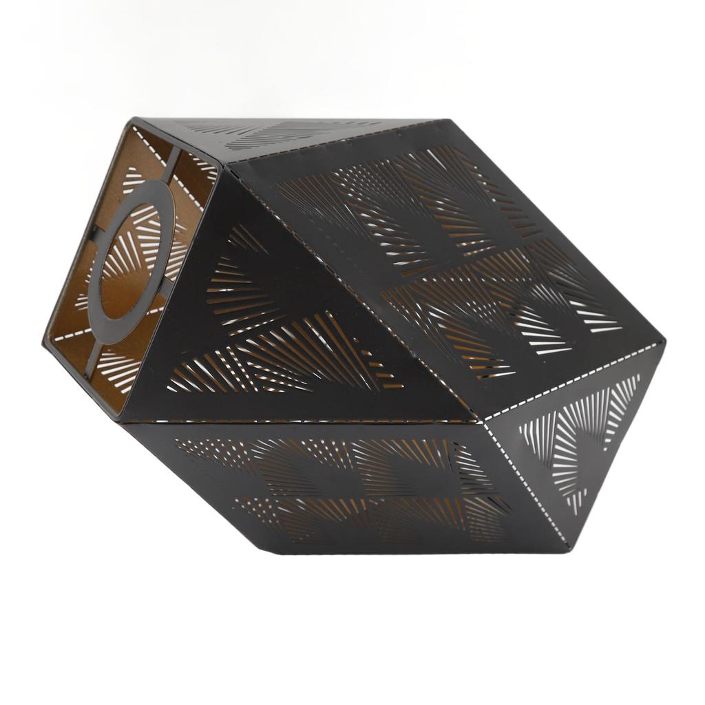 Schatten Metall Lampenschirm E27 E26 Lampenschirm Ausgehöhlter Eisen Lampenschirm für Schlafzimmer Wohnzimmer Büro