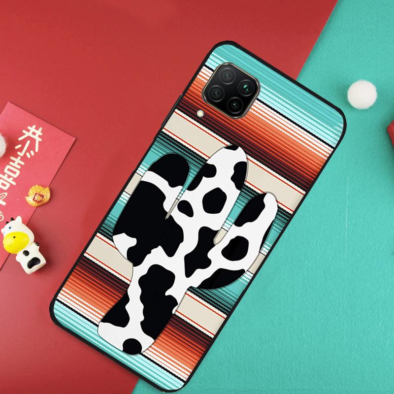 

Boho Botanical Leaf Cow Cactus Case For Huawei P20 P30 P40 Lite Nova 11 Pro 9 10 SE 3i 7i 11i 5T Y60 Y61 Y90 Y91 Y70 Cover Huawei Nova Y60