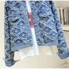 Women's Spring and Autumn Design Sense French Five-pointed Denim Jacket