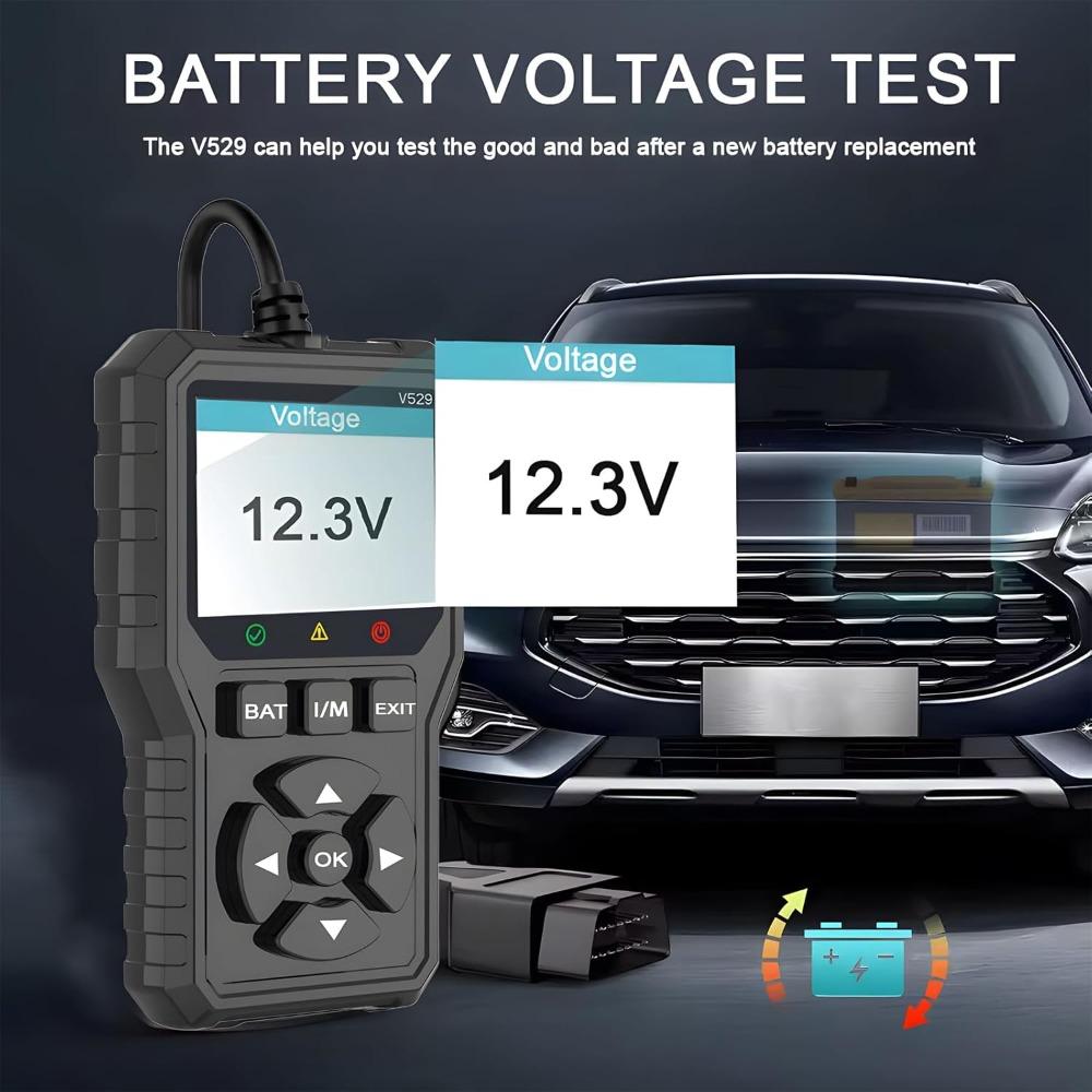 Advanced Diagnostic Tools: Professional Engine Fault Code Reader, Scanner, Engine Fault Scanner, Diagnostic Scanning Tool.