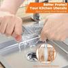 Multipurpose Wire Dishwashing Rag Non-Scratch Metal Silver Steel Wire Cleaning Dust Cloth Towel Rags for Pots and Pans Washing