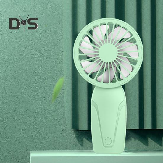 Viteza ventilatorului personal mic, reglabil, flux de aer puternic, zgomot redus, reîncărcabil prin USB, ventilator de răcire portabil compact