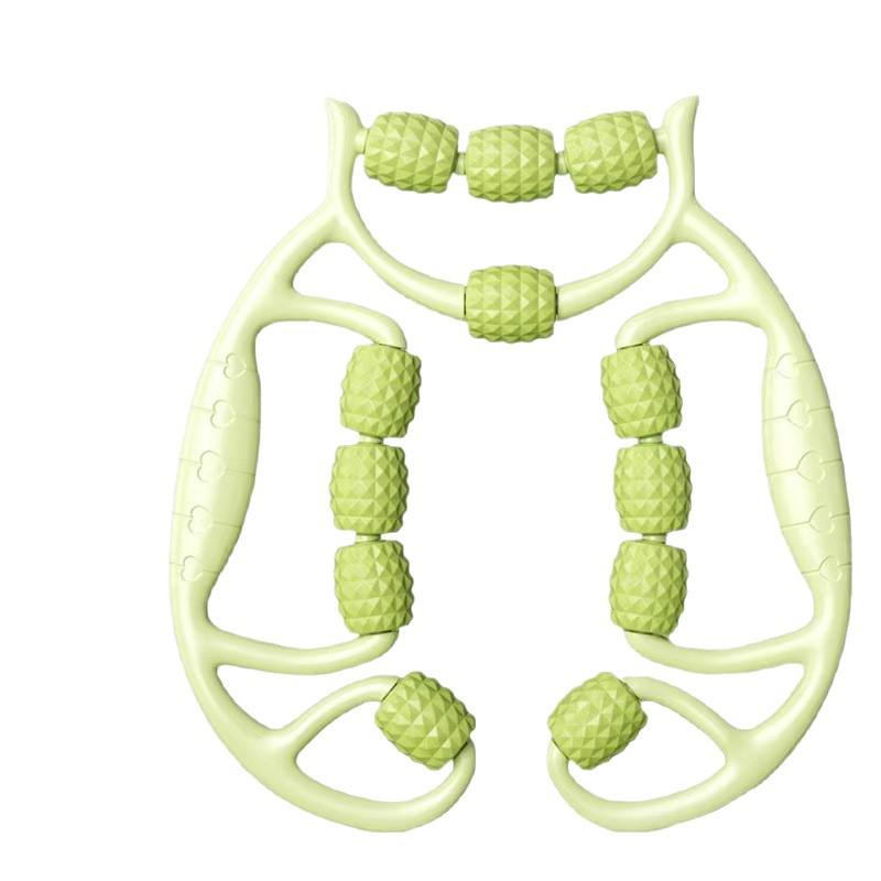12-Rad Schaumstoffrolle Beinmassagegerät - Yoga Muskelentspannung & Schlankheitswerkzeug