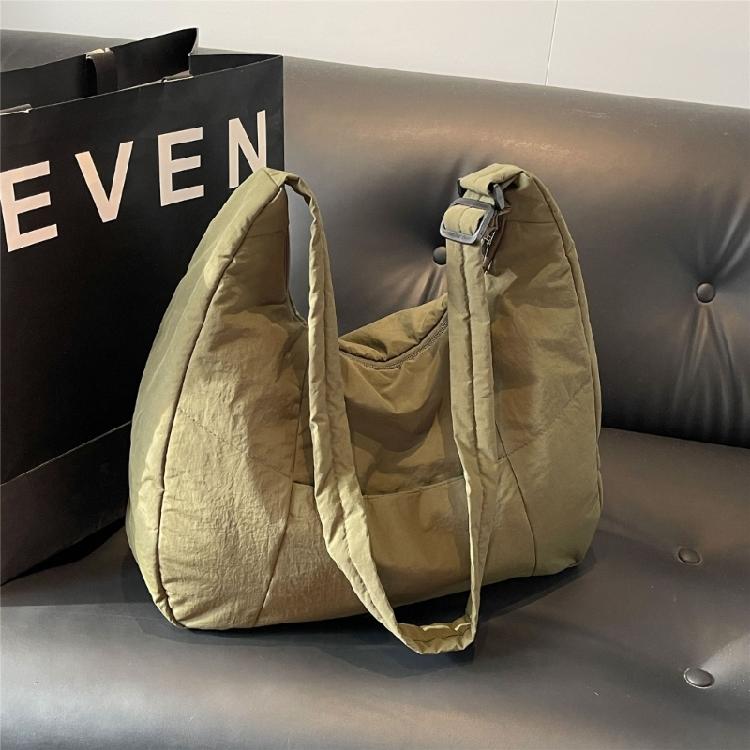 Shoulder Bag for Girl Women Handbag Solid Color Underarm Bag Crossbody Bag Tote