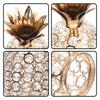 Crystal Beads Pineapple Decor Living Room Tabletop Ornament Home Office Desktop Decoration Crystal Pineapple Figurine