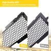Motorcycle Radiator Guard Mesh Cover ABS Molded Radiator Grill Enhanced Cooling Efficiency & Engine Safety