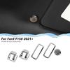 Roof Hook & Reading Light Cover Trim For Ford F150 - Chrome Accessories