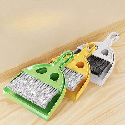 Desktop Mini Besenset Kehrblech Kombination Tastaturbürste Kleiner Besen Ritzenstaubentfernungsbürste
