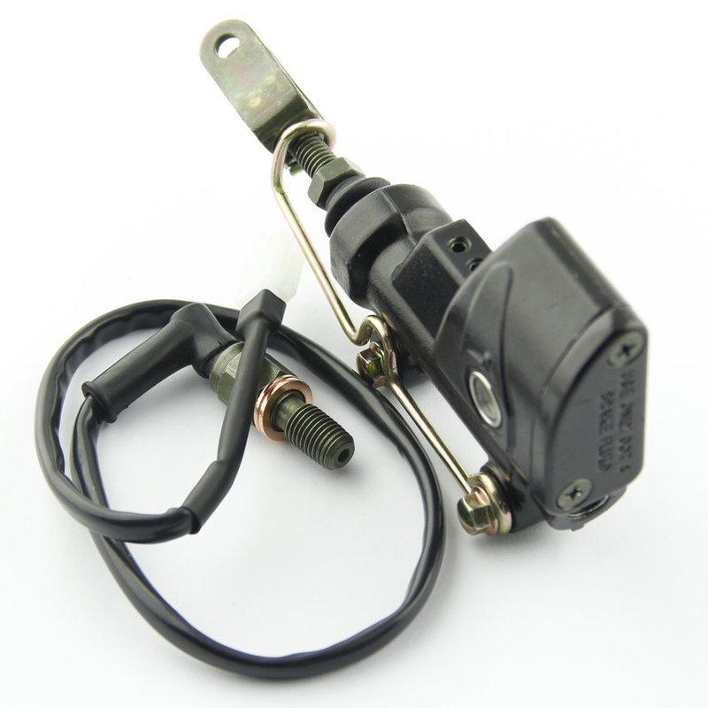 

Motorcycle Parts Rear Brake Lever Master Cylinder Hydraulic Pump For Aprilia APR125-2 APR125-2F APR150-2 Autobike Accessories