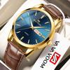 VA VA VOOM Casual Quartz Lover's Watch High Quality Round Dial Sport Wrist Calendar Watch for Couple