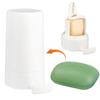 Soap Powder Dispenser with Lid Household Wall-mounted Waterproof Box New Bathroom Creative Drain Soap Shredder Handwashing Tools