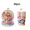 Digitaled Circus Birthday Party Decoration Amazing Tableware Tablecloth Plate Cup Napkin Gift Bags Circus Party Favors Supplies