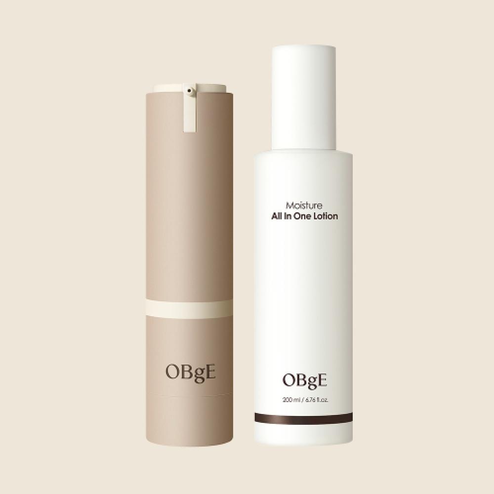 Obge Natural Cover Lotion + Moisture All In One Lotion Set 1 cover lotion + 1 all-in-one lotion