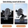 Dashboard Mount Triangle Gravity Car Phone Holder Frosted Solid Mobile Holder Air Outlet Gravity Sensor Auto Accesorios