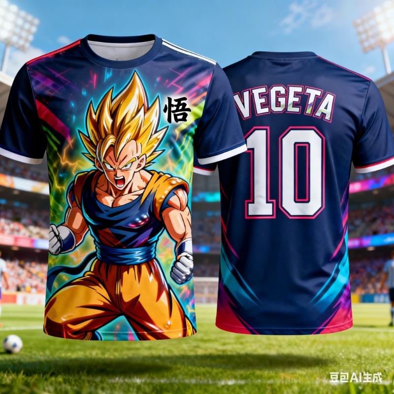 2026 Summer Dragon Ball Retro Fitness T-shirt Men's Oversized 3D Printed Short-sleeved Family Unisex Children's Sports Shirt