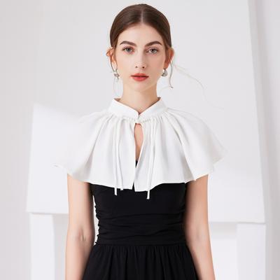 Elegant Fake Collars for Women Shirt Dress Detachable Collar Shawls Ladies Removable Blouse Tops Neck Collar Shoulder Wraps