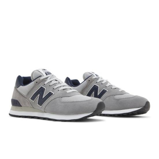 New Balance 574 History Class Pack - Grey Blue ML574BE2