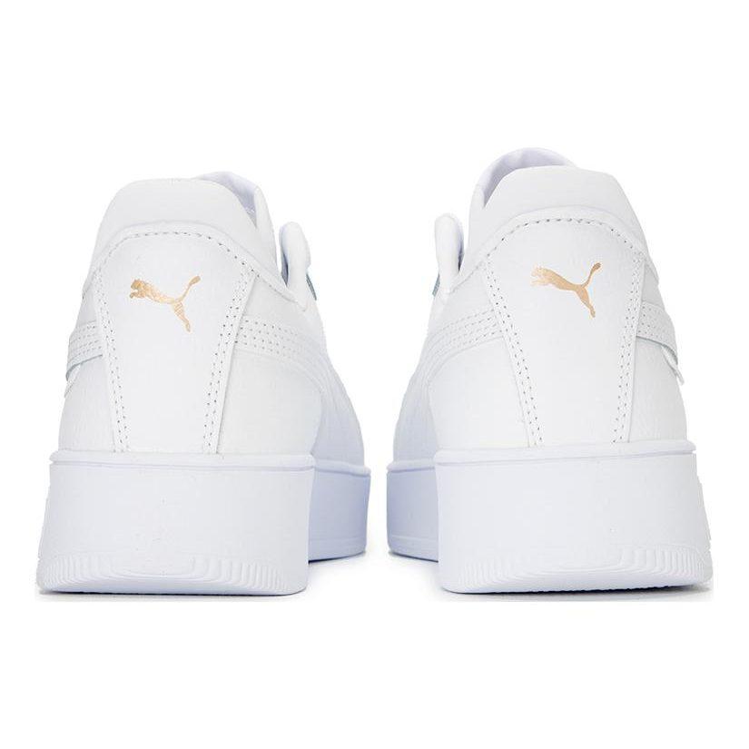Puma Carina Street Skate Shoes Women's Low Top White 389390-01