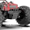 AAYC1 JJRC Q105 1:18 Remote Control Car 25KM/h With Led Lights 2.4G Inductor RC Off-Road Cars High Speed Brushless Motor Children Toys