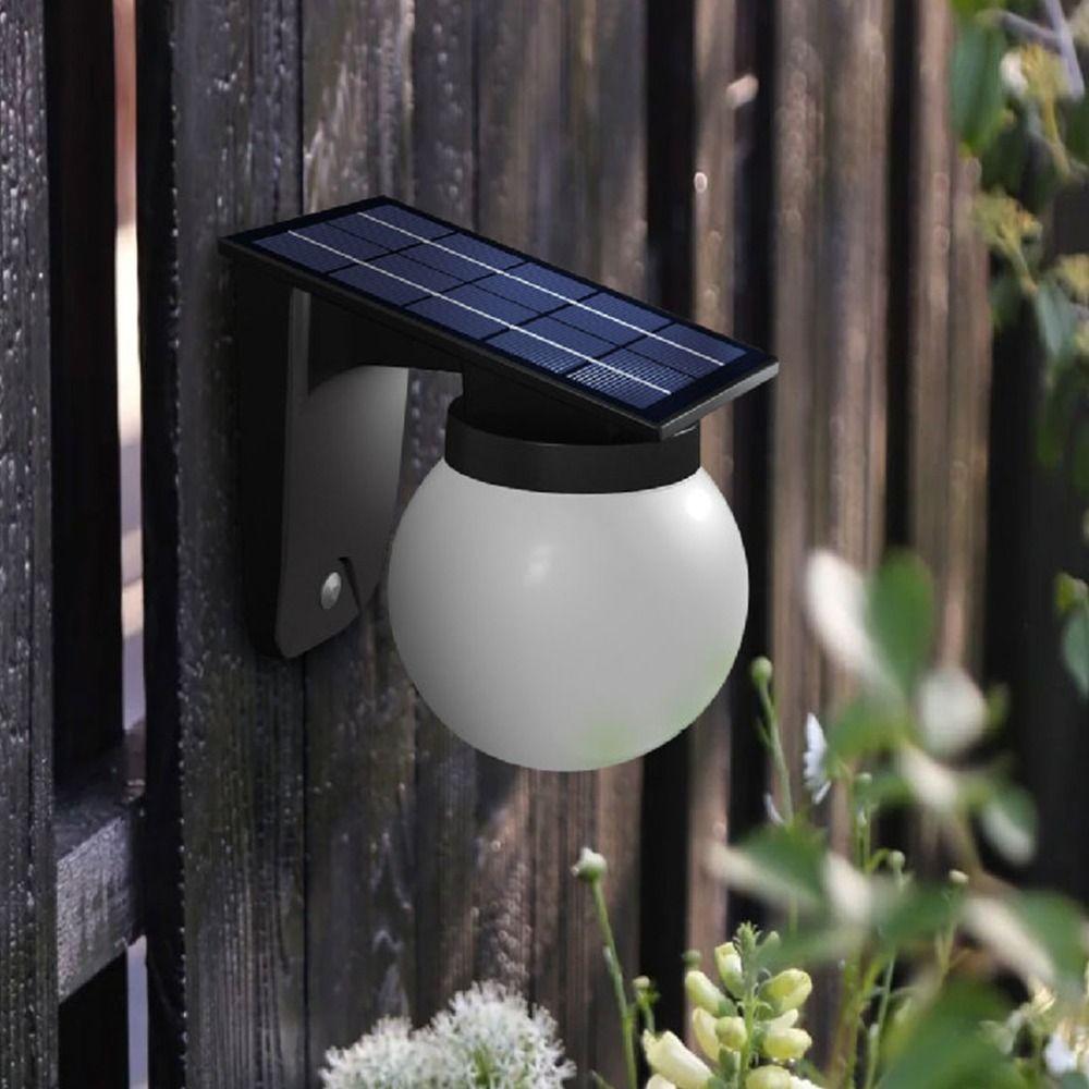 IP65 Waterproof Solar Wall Light Wall Mounted Solar Induction Lamp Solar Fence Lights  Wall Decor