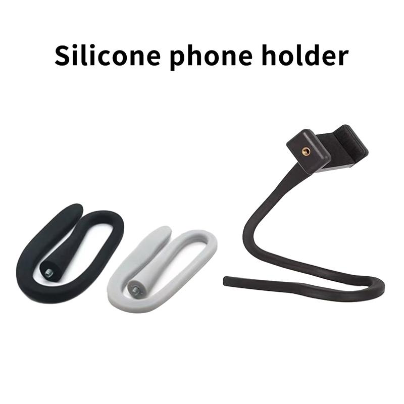 1Set Universal Baby Monitor Bed Bracket Multifunction Camera Holder 1/4 Screw Thread Flexible Clip Hose Camera Mount