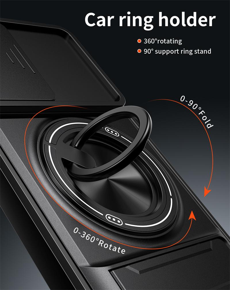 Panzer Hülle für Samsung Galaxy A37 A56 A36 A16 A26 A06 A17 A07 A55 A35 A25 A15 5G Magnetischer Ständer Halter Ring Linsen Schutz Abdeckung